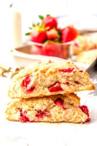 1 Serving Strawberry Scone
