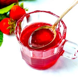 1 Serving Strawberry Syrup