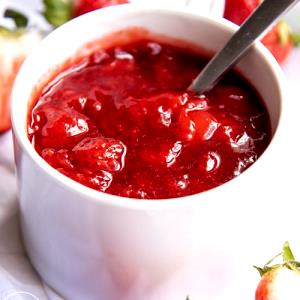 1 Serving Strawberry Topping - Small