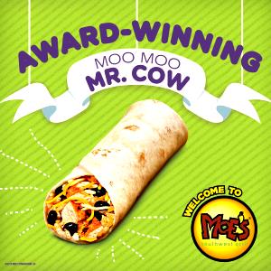 1 serving Streaker Moo Moo Mr. Cow - Fish