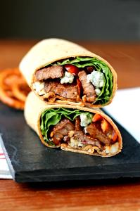 1 serving Strip Steak Wrap