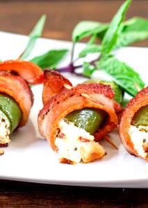 1 Serving Stuffed Jalapenos Seven Pc