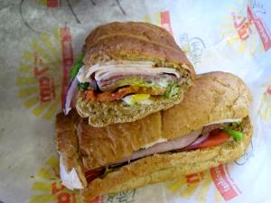 1 Serving Subway Club Meats