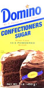 1 Serving Sugar Confectioner