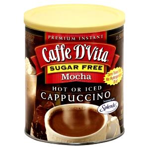 1 Serving Sugar Free Mocha - Soy Milk - 16 Oz.