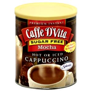 1 Serving Sugar Free Mocha With Sugar Free Flavor And Whip - Soy Milk - 24 Oz.