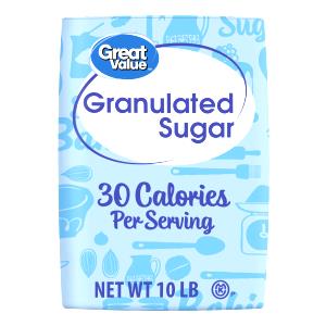 1 Serving Sugar Pure Granulated