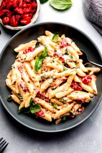 1 Serving Sun-Dried Tomato Alfredo
