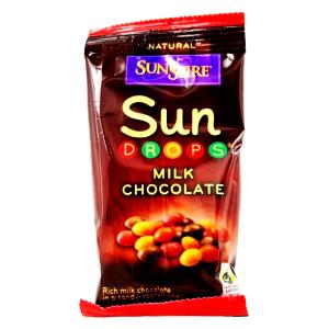 1 Serving Sun Drops Single Serve Bag - Original Chocolate Candies