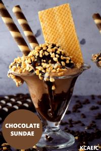 1 Serving Sundae Toppers Chocolate With Chocolate Topping