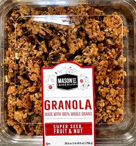 1 Serving Super Fruit & Nut Granola, Organic