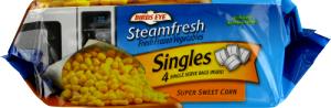 1 Serving Super Sweet Corn Singles Frozen Vegetables