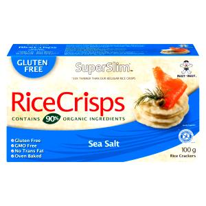 1 Serving Superslim Rice Crisps - Sea Salt