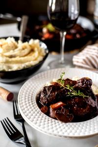 1 Serving Surf And Turf, Coq Au Vin