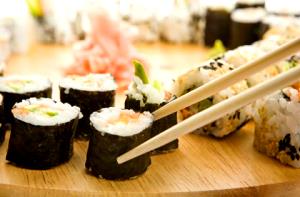 1 Serving Sushi Rolls