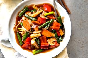 1 Serving Sweet And Sour Vegetables (Dinner Portion)