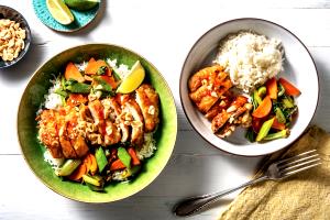 1 Serving Sweet-Chili Glazed Chicken - Special Request Steamed Vegetables İnstead Of Rice