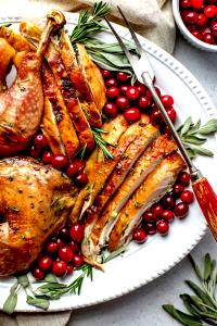 1 Serving Sweet Maple Turkey Breast (Flat)