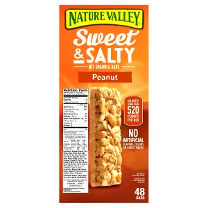 1 Serving Sweet N Salty Peanut Granola Bars