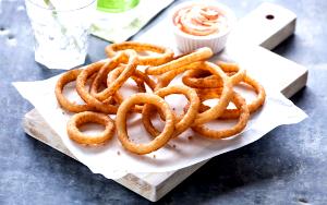 1 Serving Sweet Rings Preformed Onion Rings