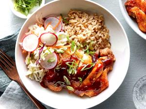 1 Serving Sweet & Sour Bowl - Dark Chicken - Lrg