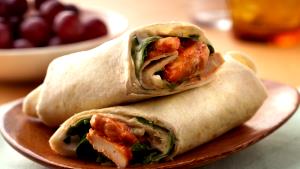 1 Serving Sweet & Spicy Chicken Wrap