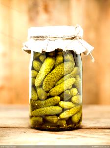 1 Serving Sweet Whole Gherkins