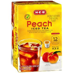 1 Serving Sweetened Peach Iced Tea