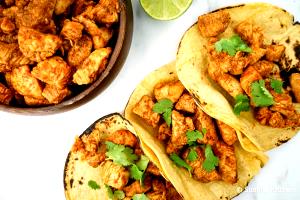 1 Serving Tacos-Soft Chicken
