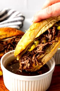 1 Serving Italian Beef Sandwich