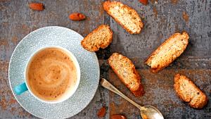 1 Serving Italian Sorbetto W/ Biscotti