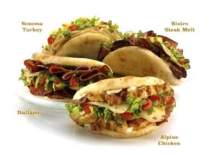 1 Serving Italiano Flatbread Sammie