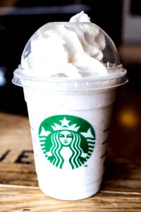 1 Serving Tall - Caffe Vanilla Frappuccino Blended Coffee - Whip - Nonfat Milk