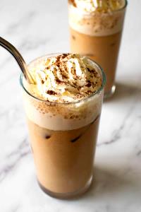 1 Serving Tall - Iced Pumpkin Spice Latte - Whip - Soy (CD) Milk