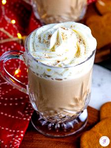 1 Serving Tall - Gingersnap Latte - Whip - Whole Milk