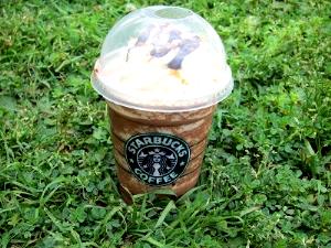 1 Serving Tall - Mocha Frappuccino Light Blended Coffee - Soy (CD) Milk