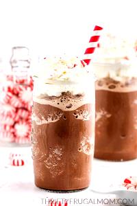 1 Serving Tall - Peppermint Mocha Twist Frappucinno Blended Coffee - Whip - Whole Milk