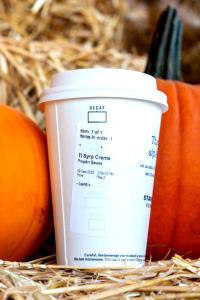 1 Serving Tall - Pumpkin Spice Creme - Whip - Soy (US) Milk