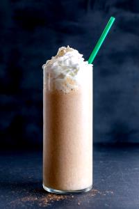 1 Serving Tall - Tazo Chai Frappuccino Blended Creme - No Whip - Soy (CD) Milk