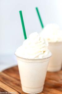 1 Serving Tall - Vanilla Bean Frappuccino Blended Creme - No Whip - Whole Milk