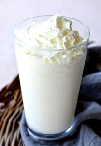 1 Serving Tall - Vanilla Bean Frappuccino Blended Creme - Whip - Nonfat Milk