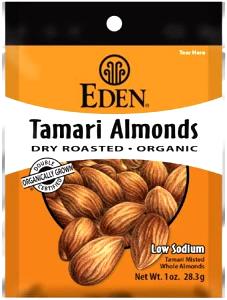 1 Serving Tamari Almonds