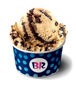 1 Serving Tax Crunch Ice Cream - 2.5 Oz Scoop