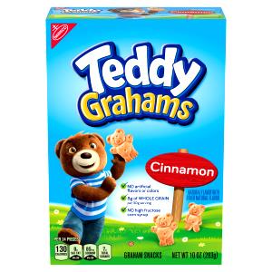1 Serving Teddy Grahams, Graham Snacks, Cinnamon