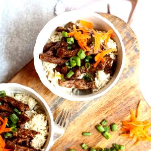 1 Serving Teriyaki Bowl Steak - Reg