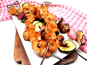 1 serving Teriyaki Grilled Shrimp