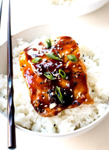 1 Serving Teriyaki Salmon