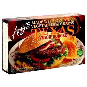 1 Serving Texas Burger, With Veggie Patty