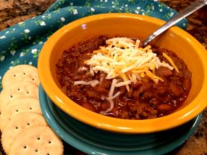 1 Serving Texas Chili* W/O Crackers & Cheese