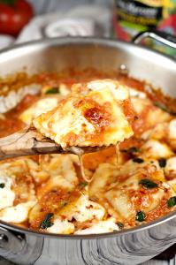 1 serving Three Cheese Pomodoro Ravioli